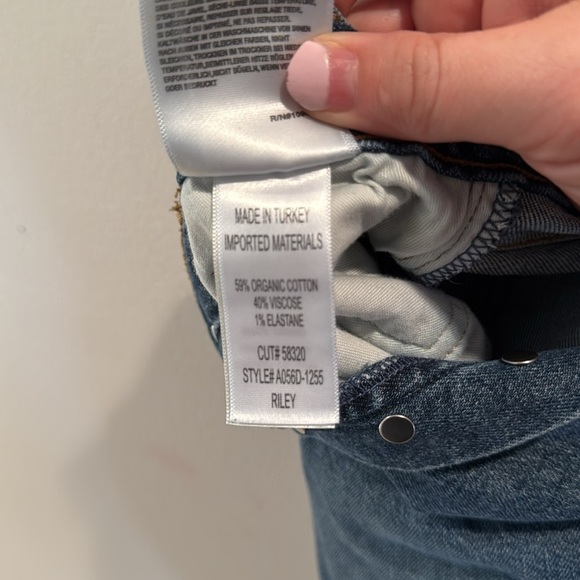 Agolde Riley High-rise Straight Crop Jeans 26 - Picture 7 of 10